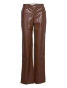 Mayko Bottoms Trousers Leather Leggings-Bukser Brown MbyM