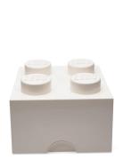 Lego Storage Brick 4 Home Kids Decor Storage Storage Boxes White LEGO ...