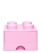 Lego Brick Drawer 4 Home Kids Decor Storage Storage Boxes Pink LEGO ST...