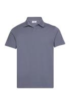 Stretch Cotton Polo T-Shirt Designers Polos Short-sleeved Blue Filippa...