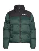 W Cloud Down Jacket Sport Jackets Padded Jacket Green Sail Racing