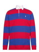 The Iconic Rugby Shirt Tops Polos Long-sleeved Red Polo Ralph Lauren