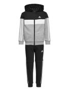 Lk 3S Tib Fl Ts Sport Tracksuits Black Adidas Sportswear