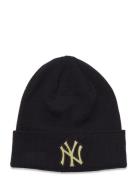 Metallic Badge Beanie Neyyan Sport Headwear Beanies Black New Era