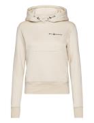 W Gale Logo Hood Sport Sweat-shirts & Hoodies Hoodies Beige Sail Racin...