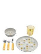 Children's Set Mio Home Meal Time Dinner Sets Yellow Mepal