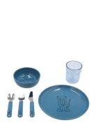 Children's Set Mio Home Meal Time Dinner Sets Blue Mepal