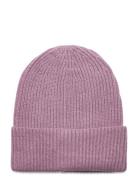 Knitted Beanie Chunky Accessories Headwear Hats Beanie Pink Lindex