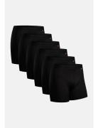 Sports Trunks 6 Pack Sport Boxers Black Danish Endurance