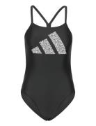 3Bars Pr Suit Sport Swimsuits Black Adidas Performance