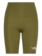 W Flex 8In Tight Sport Shorts Cycling Shorts Green The North Face