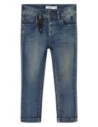 Nmmtheo Dnmthayer 2689Swe Key Pant Noos Bottoms Jeans Skinny Jeans Blu...