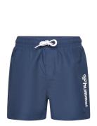 Hmlbondi Board Shorts Sport Swimshorts Blue Hummel