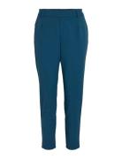 Vivar Hw Slim Pant - Noos Bottoms Trousers Slim Fit Trousers Blue Vila