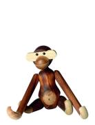 Monkey Small Home Decoration Decorative Accessories-details Wooden Fig...