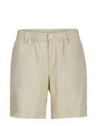 Jpstbill Lawrence Linen Shorts Srt Ln Bottoms Shorts Casual Beige Jack...