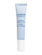 Lumene Nordic Sensitive Rich Eye Cream 15 Ml Øyepleie Nude LUMENE