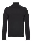 Jjehill Knit Roll Neck Noos Tops Knitwear Turtlenecks Black Jack & J S