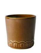 Tulipa Cup 2-Pack Home Tableware Cups & Mugs Coffee Cups Brown Pottery...