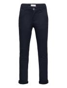 Cotton Chinos Bottoms Chinos Navy Mango