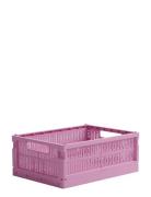 Made Crate Midi Home Storage Storage Baskets Pink Made Crate