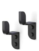 Tabula Wall Hooks Black Home Storage Hooks & Knobs Hooks Black ChiCura