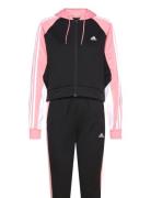 Boldblock Tracksuit Sport Tracksuits Black Adidas Sportswear