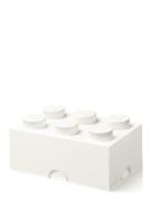 Lego Storage Brick 6 Home Kids Decor Storage Storage Boxes White LEGO ...