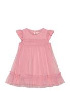 Dress Mesh Dresses & Skirts Dresses Partydresses Pink Creamie