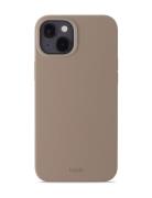 Silic Case Iph 15 Plus Mobiltilbehør-covers Ph Cases Brown Holdit