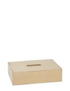 Storage Box Home Kids Decor Storage Storage Boxes Beige Nofred