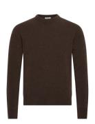 Yak Sweater Designers Knitwear Round Necks Brown Filippa K