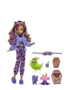 Creepover Party Clawdeen Wolf Toys Dolls & Accessories Dolls Multi/pat...