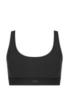 Sloggi Ever Ease Top Lingerie Bras & Tops Soft Bras Tank Top Bras Blac...