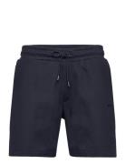 Emb Kors Logo Short Bottoms Shorts Sweat Shorts Navy Michael Kors