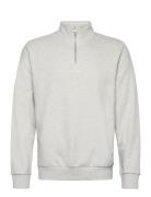 Dexter Half-Zip Sweatshirt Tops Sweat-shirts & Hoodies Sweat-shirts Gr...