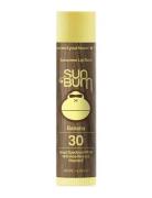 Sun Bum Original Spf 30 Sunscreen Lip Balm Banana Leppebehandling Nude...