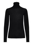 Cc Heart Lana Turtleneck Tops Knitwear Turtleneck Black Coster Copenha...