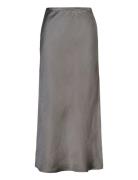 Cc Heart Skyler Mid-Length Skirt Knelangt Skjørt Grey Coster Copenhage...