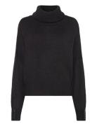 Ihkamara Rn2 Tops Knitwear Turtleneck Black ICHI