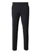 Slhslim-Theo Trs Flex Noos Bottoms Trousers Formal Black Selected Homm...