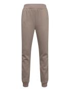 Trousers Basic Bottoms Sweatpants Brown Lindex