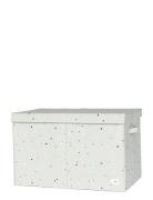 3 Sprouts Folding Toy Chest, Terrazzo/Green Home Kids Decor Storage St...