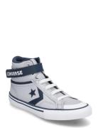 Pro Blaze Strap Hi Ghost Town/Navy/White Høye Sneakers Grey Converse