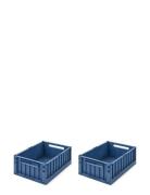 Weston Storage Box M 2-Pack Home Kids Decor Storage Storage Boxes Blue...