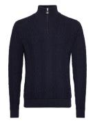 Hoven Masc Sweater Tops Knitwear Half Zip Jumpers Navy Dale Of Norway