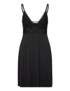 Nightdress Nattkjole Black Tommy Hilfiger