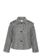 Kctary Jacket Ulljakke Jakke Grey Kaffe Curve