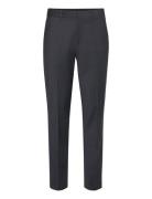 Refined Wool Blend Slim Trouser Bottoms Trousers Casual Navy Calvin Kl...