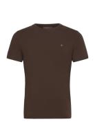 James Tee Designers T-shirts Short-sleeved Brown Morris